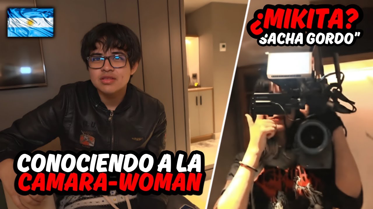 Makita, la cámara-woman oficial del Sacha Gordo
